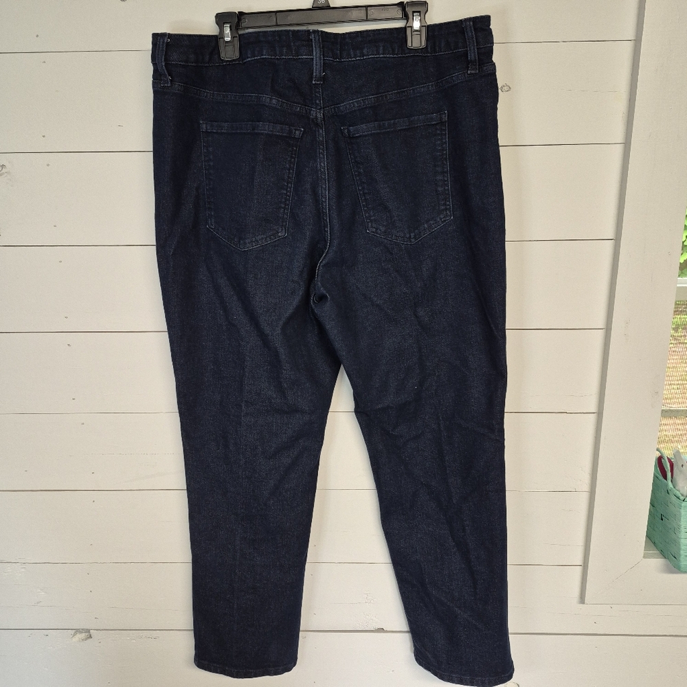Terra & Sky Plus Size Dark Blue Jeans - Picture 3 of 5